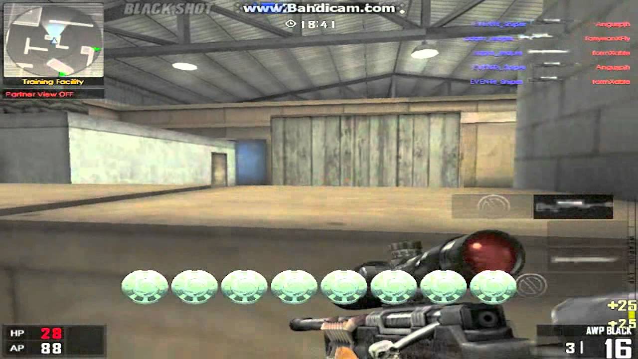BlackShot Awp Ghost Skin Montage