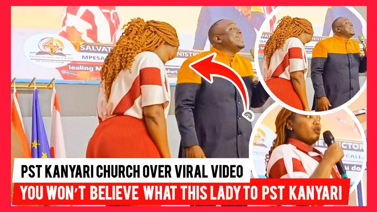 Chaos at Pst Kanyari Church as Lady Steals the Show
