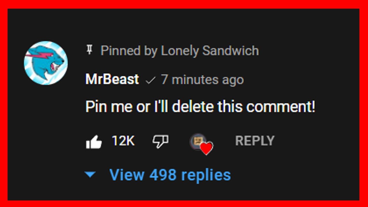 Only Verified Youtubers Can Comment on this video