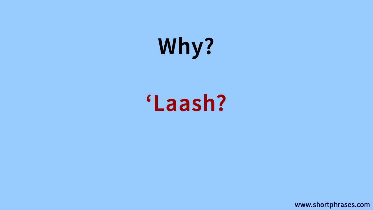 Learn Moroccan Arabic 500 Phrases say ''Why''