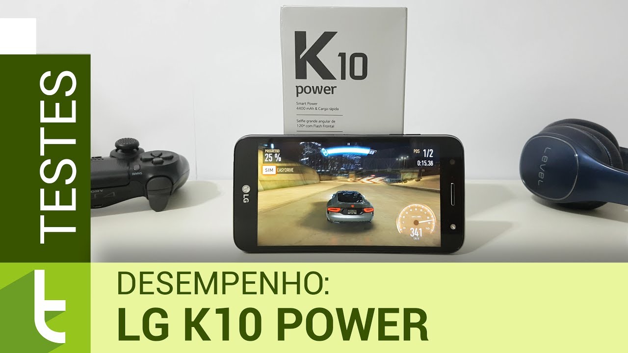 Desempenho LG K10 Power | Teste de velocidade oficial do TudoCelular