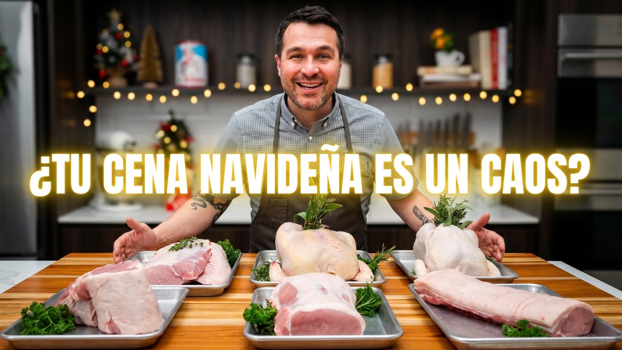 TE ENSE&Ntilde;O COMO PREPARARTE PARA TU CENA NAVIDE&Ntilde;A | ELEVA TU JUEGO CULINARIO