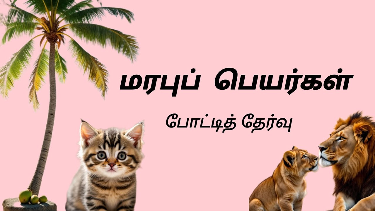 மரபுப் பெயர்கள்|TNPSC grp 4|TNPSC குரூப் 4|Important questions