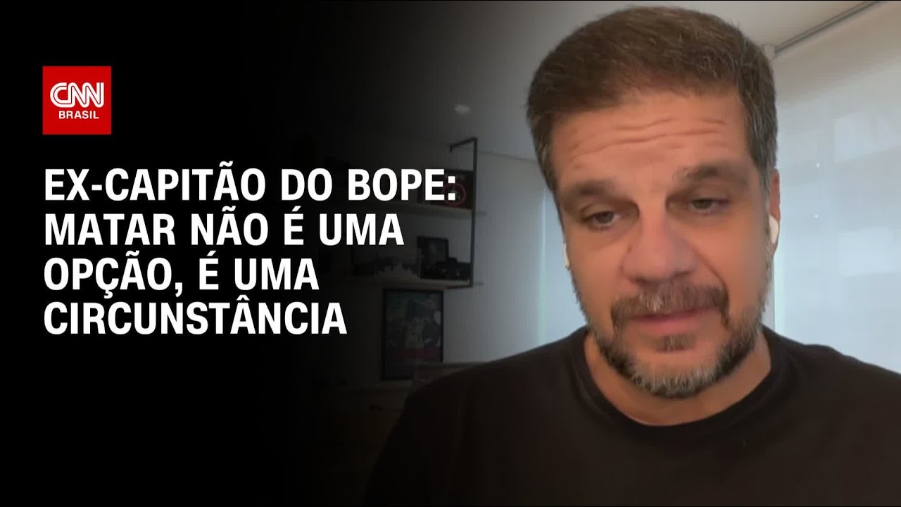 Matar não é uma opção, é uma circunstância, diz ex-capitão do Bope sobre ação contra o CV | CNN 360º