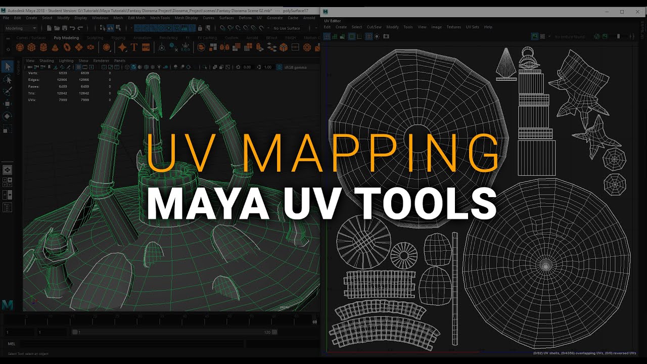 UV Mapping: Maya UV Tools