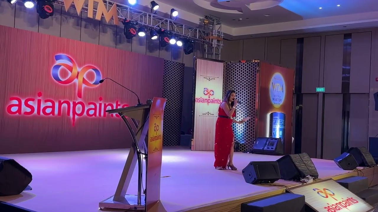 Asian Paints - Woodtech Masters Meet @ Shillong - Hosted By Anchor Snehasree 