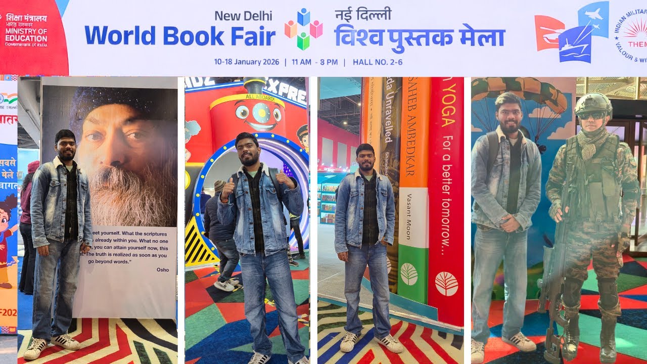 New Delhi World Book Fair 2026 📚 Free Entry + Mega Crowd! Best Tips Before You Visit