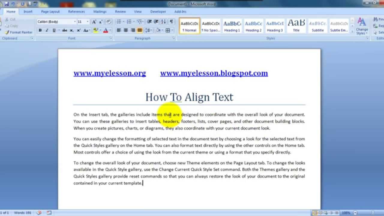 MS Word: улучшенное форматирование текста с помощью выравнивания по ширине