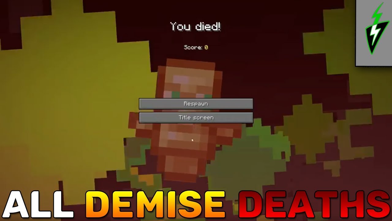 HermitCraft Сезон 6 Demise - Все смерти в мини-игре HermitCraft Demise, созданной Grian