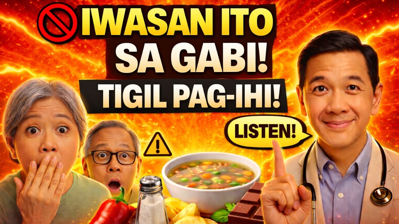 5 Pagkain na Dapat Iwasan sa Gabi Para Hindi Ka Magising Dahil sa Pag ihi|Buhay Malusog Senior PH