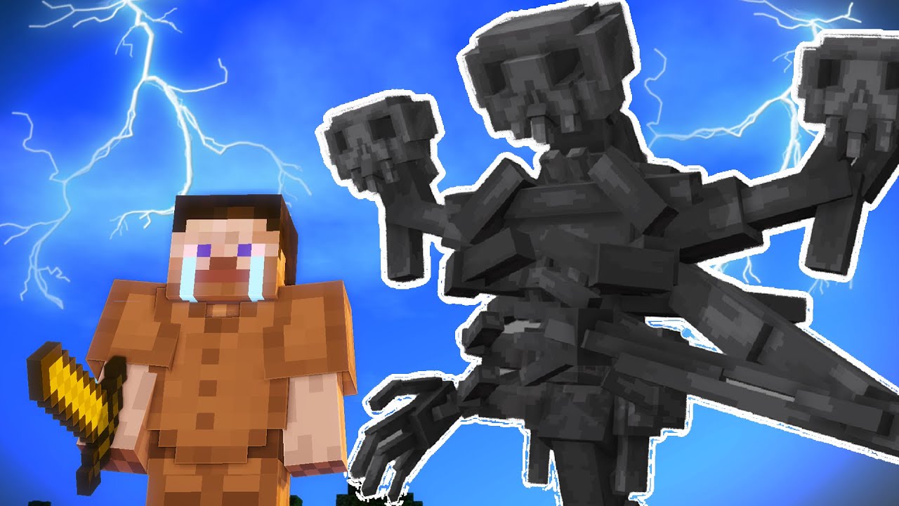 Este WITHER BOSS C0GE COMO un TORO SIN PASTILLAS 🥵