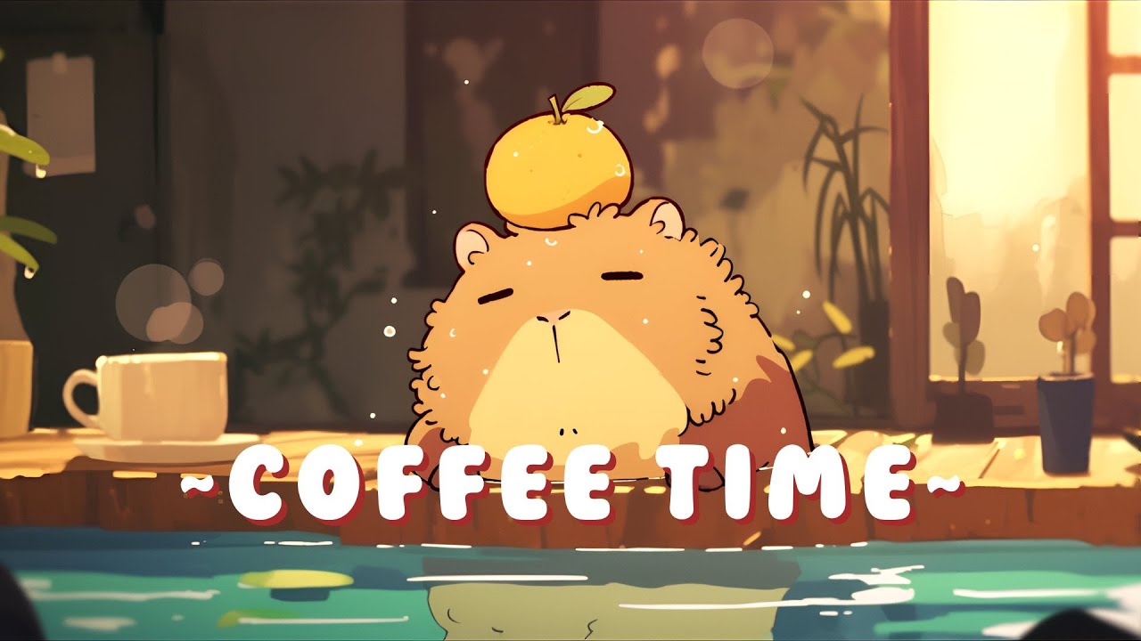 [60 Minutes] Capybara Beats Radio | Relaxing Jazz Hop Collection 🎵 | Sleep Aid