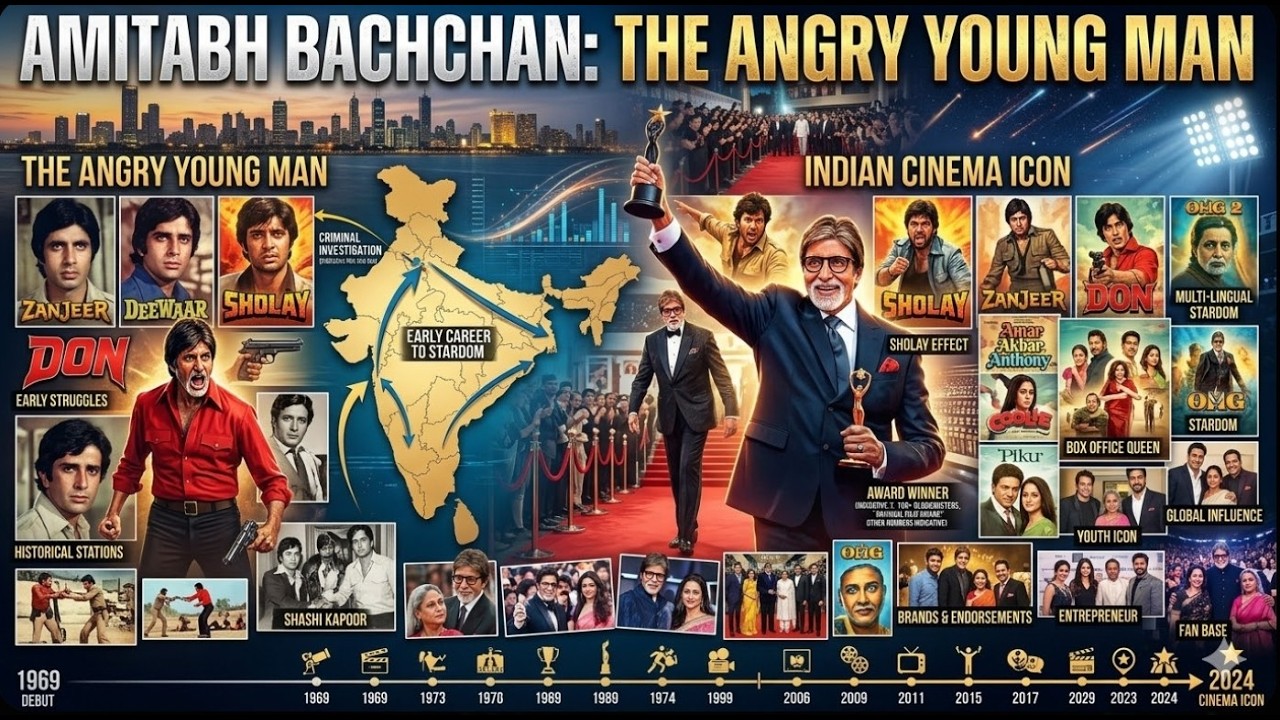 Amitabh Bachchan: The Angry Young Man and Beyond | Opinion Unfiltered Podcast