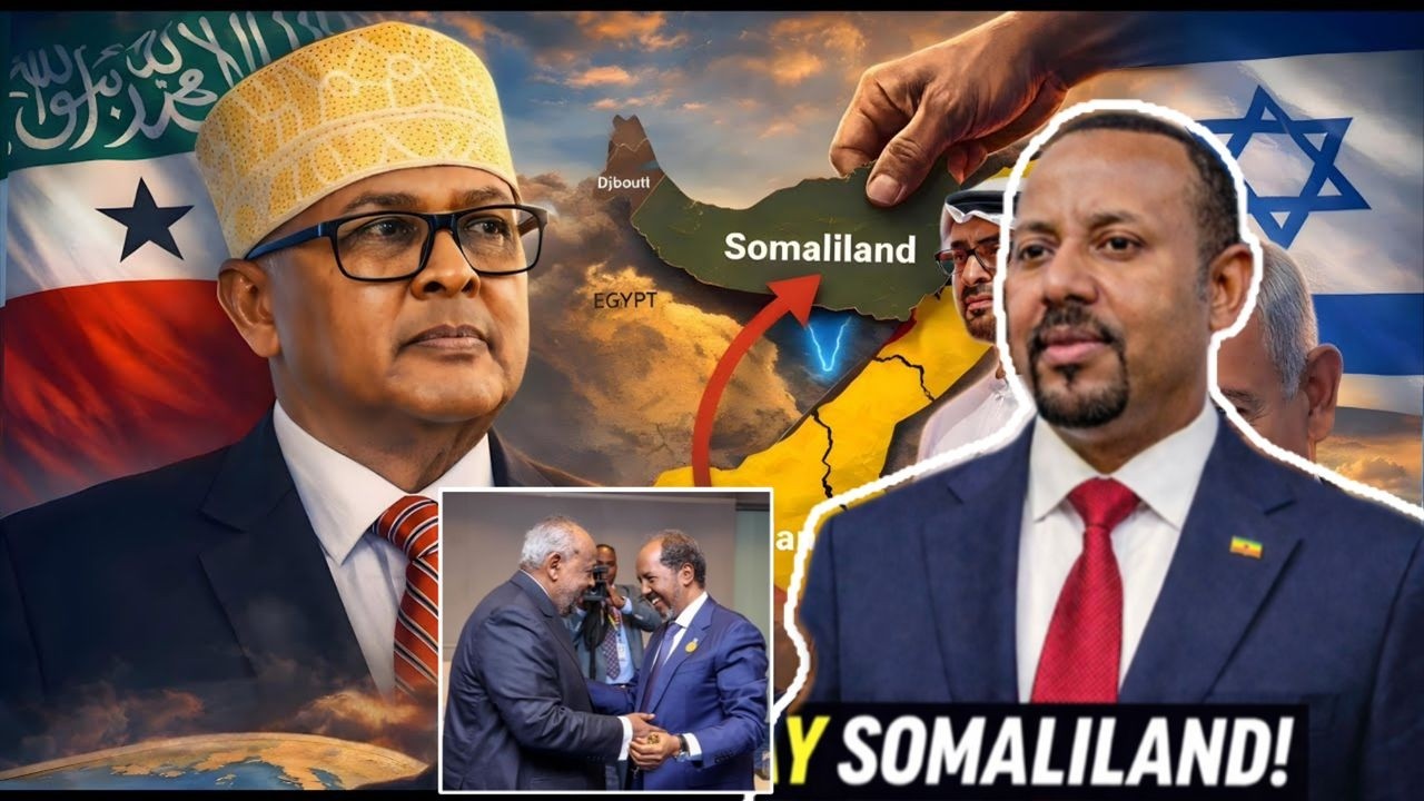 DEGDEG;Abiy oo dhabarka adiyey Gele iyo Xasan Shekh, iyo Itobiya oo Somaliland u hilisay xogta ra...