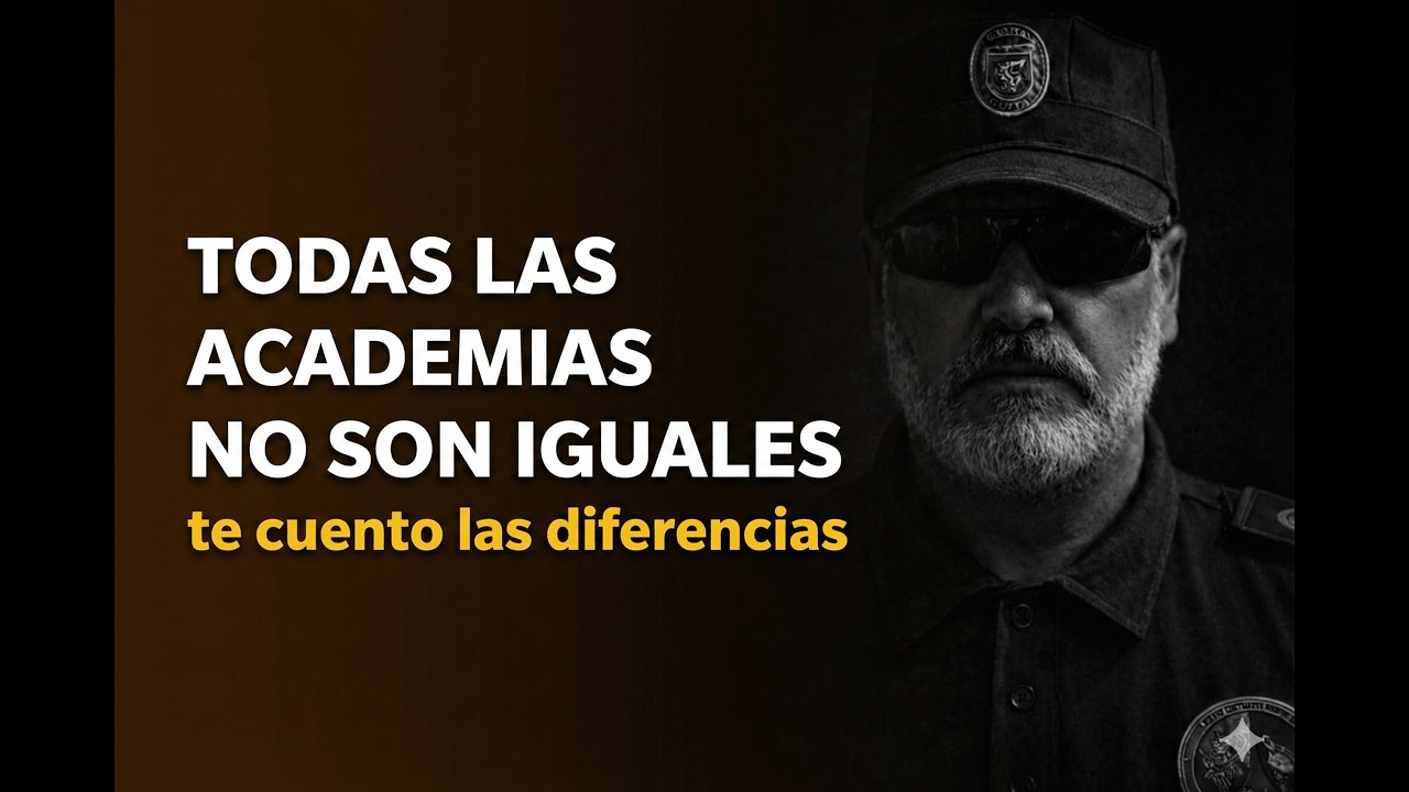 VIDEO 013 TODAS LAS ACADEMIAS NO SOMOS IGUALES