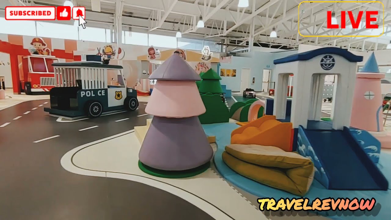 SKY CASTLE MINI TOWN INDOOR PLAYGROUND 🇨🇦 #skycastle playground #travel #calgary