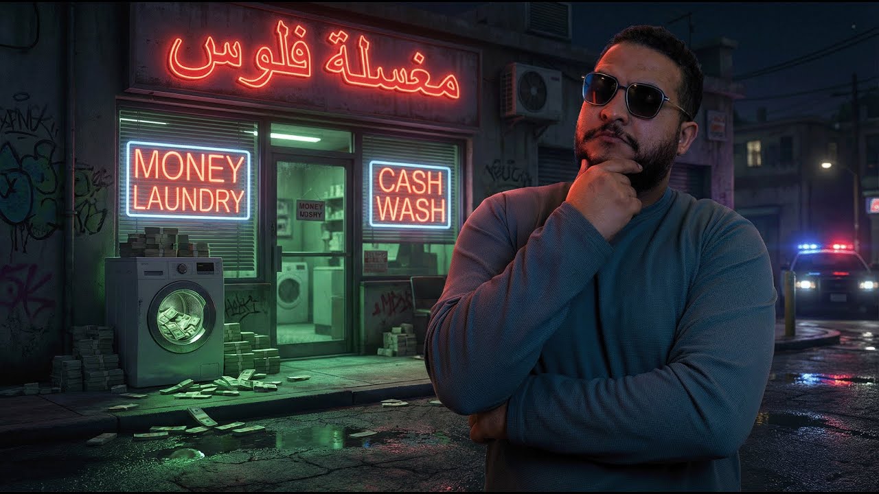 قراند 5 :اشتغلت في غسيل الأموال😱🔥 | GTA V !! 🔥