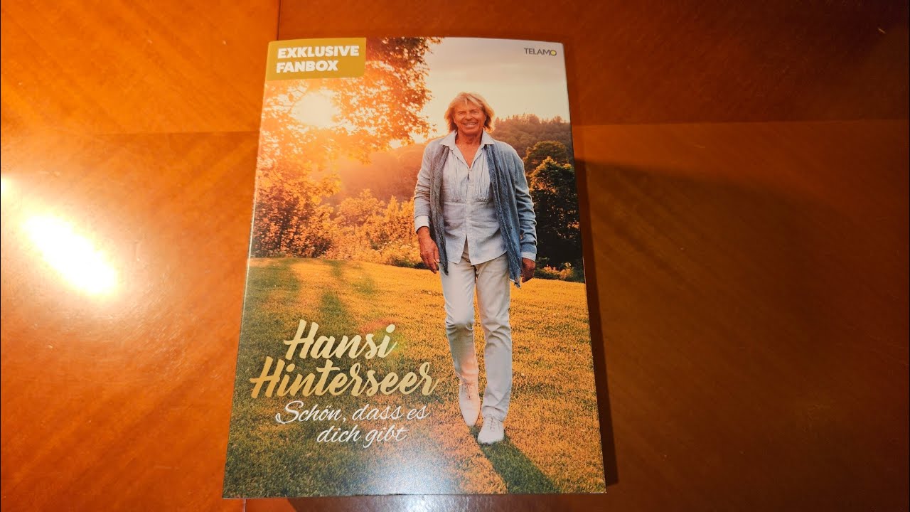 Unboxing: Hansi Hinterseer: Schön, dass es Dich gibt (limitierte Fanbox)