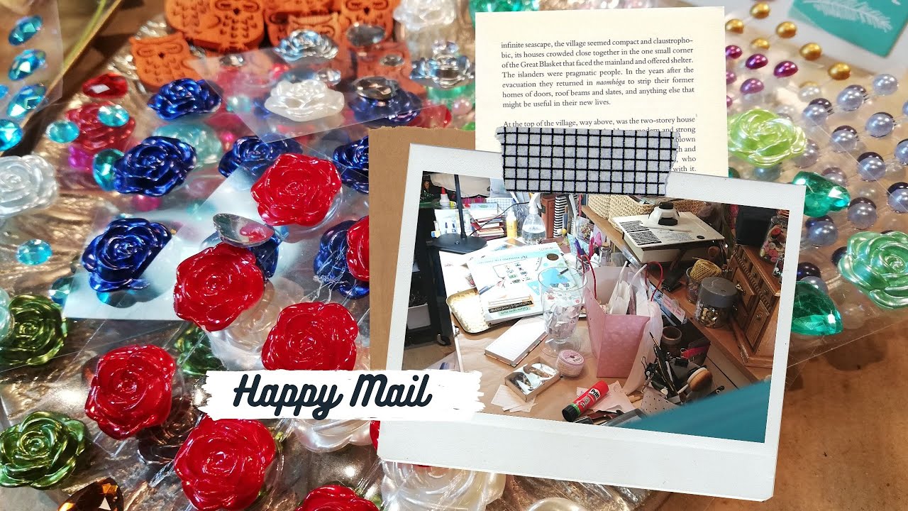 💗 Nicole´s Happy Mail 💗 VIELEN DANK 💗 + Wie ich mein Basteleckchen aufgeräumt habe 💗 ORGANISATION 💗