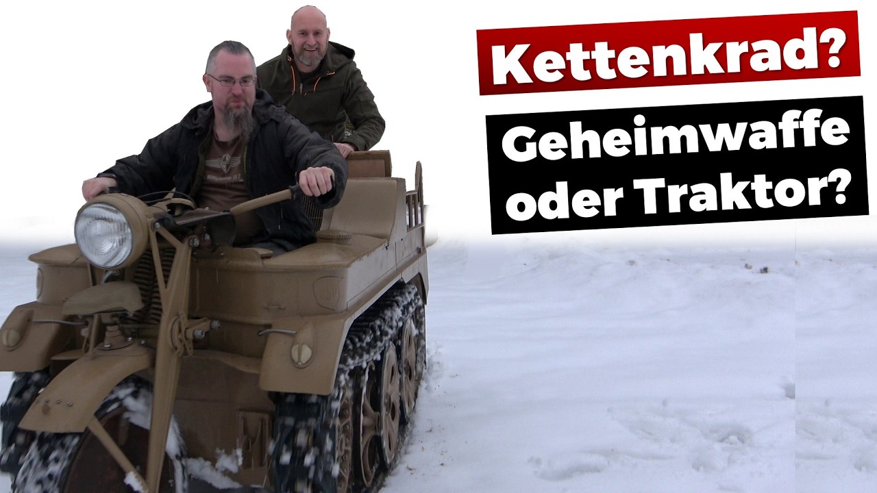 Geheimwaffe oder Traktor? Kettenkrad: Ursprung