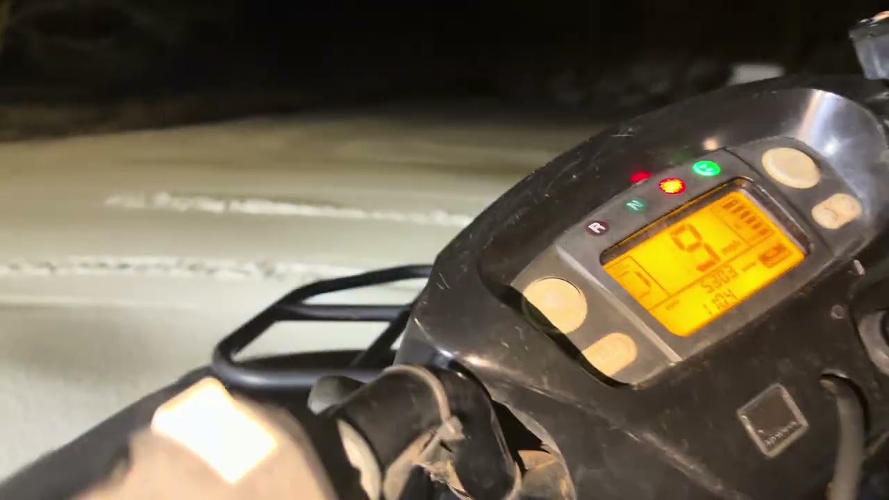 4X4 ATV In The Snowstorm In Virginia 
