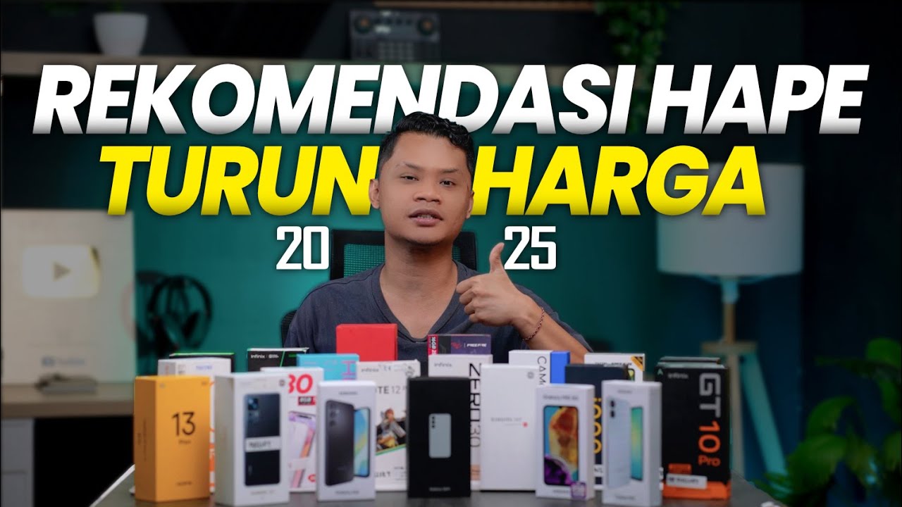 Rekomendasi Hape BARU & Resmi yang Turun Harga di 2025 !