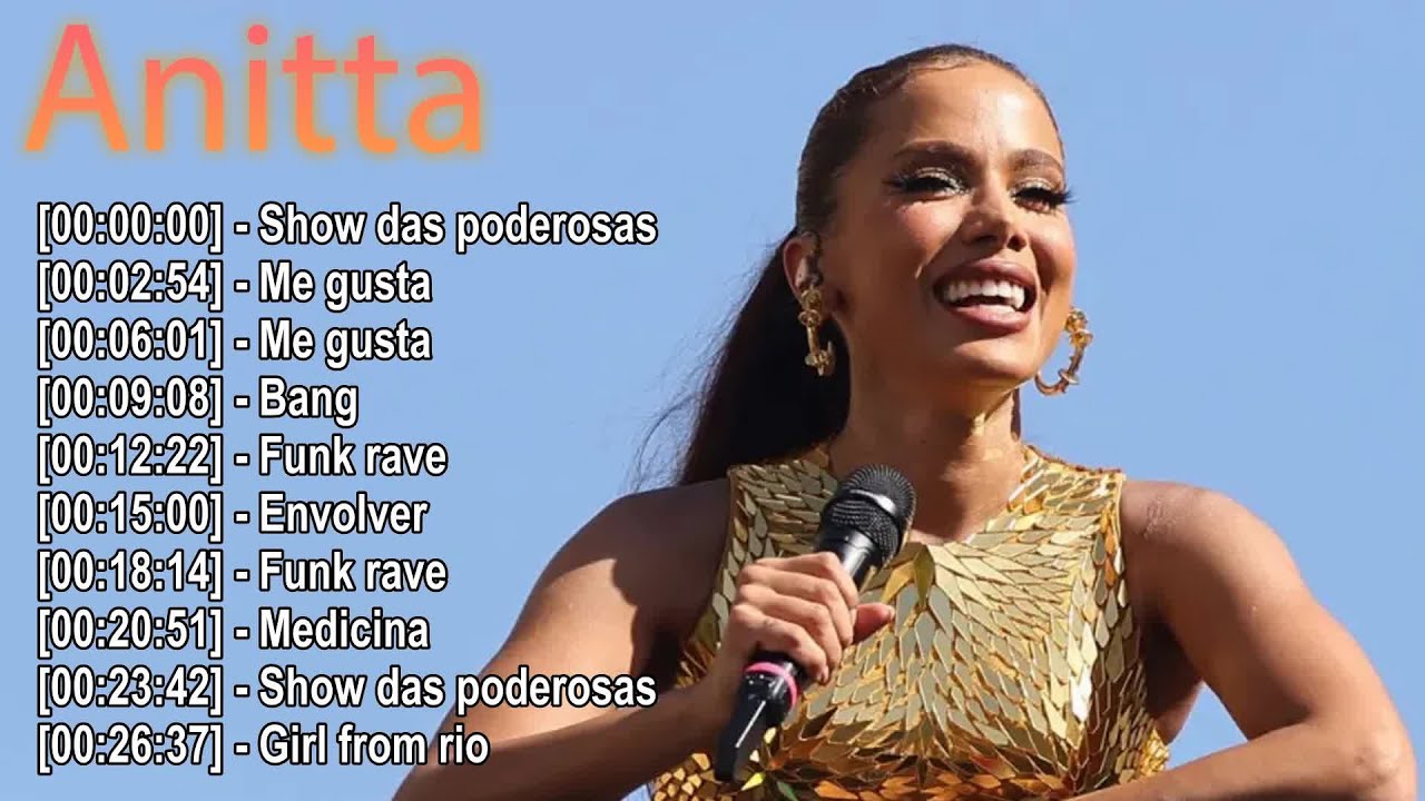 Os melhores feats da Anitta