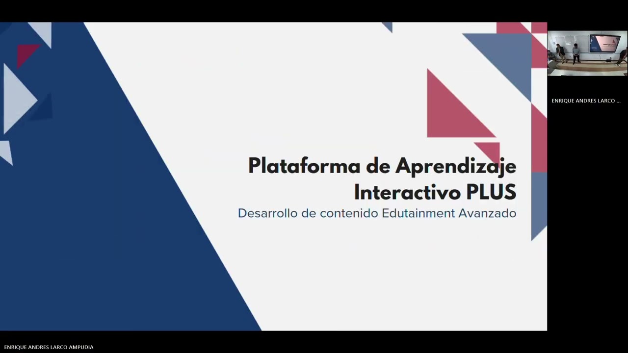 Tema: Plataforma aprendizaje Interactivo