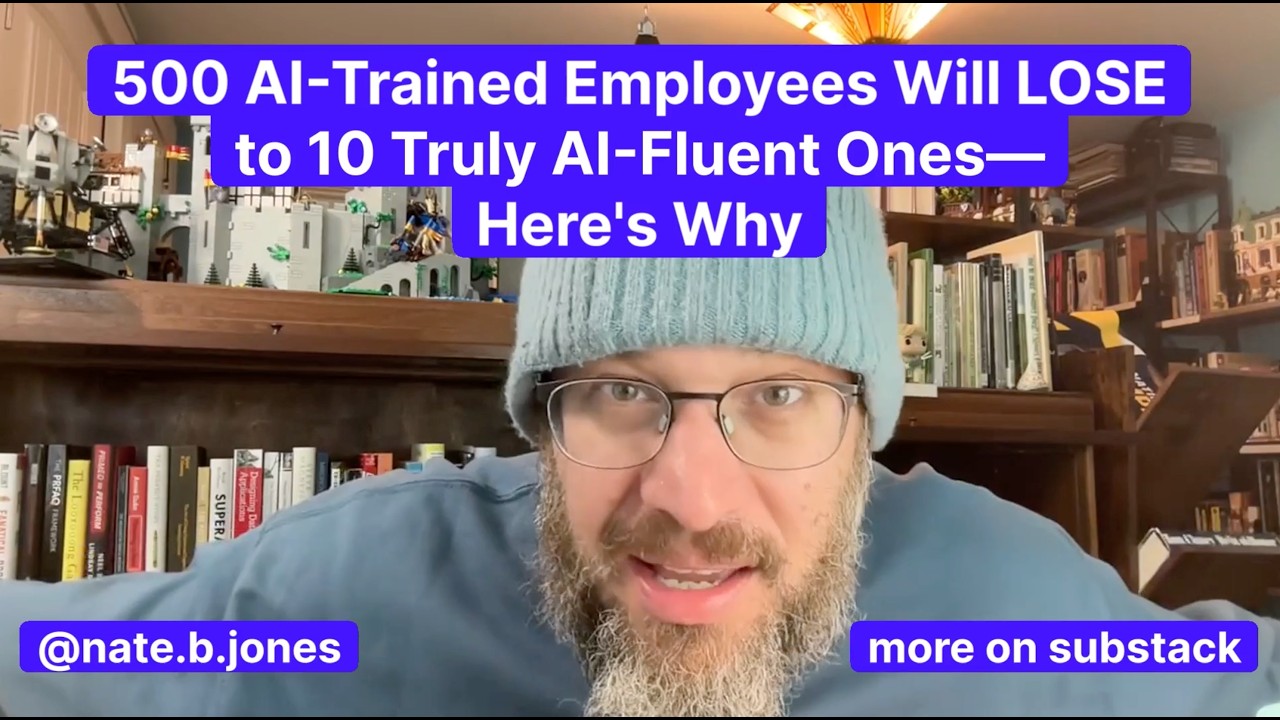 500 AI-Trained Employees Will LOSE to 10 Truly AI-Fluent Ones&mdash;Here's Why