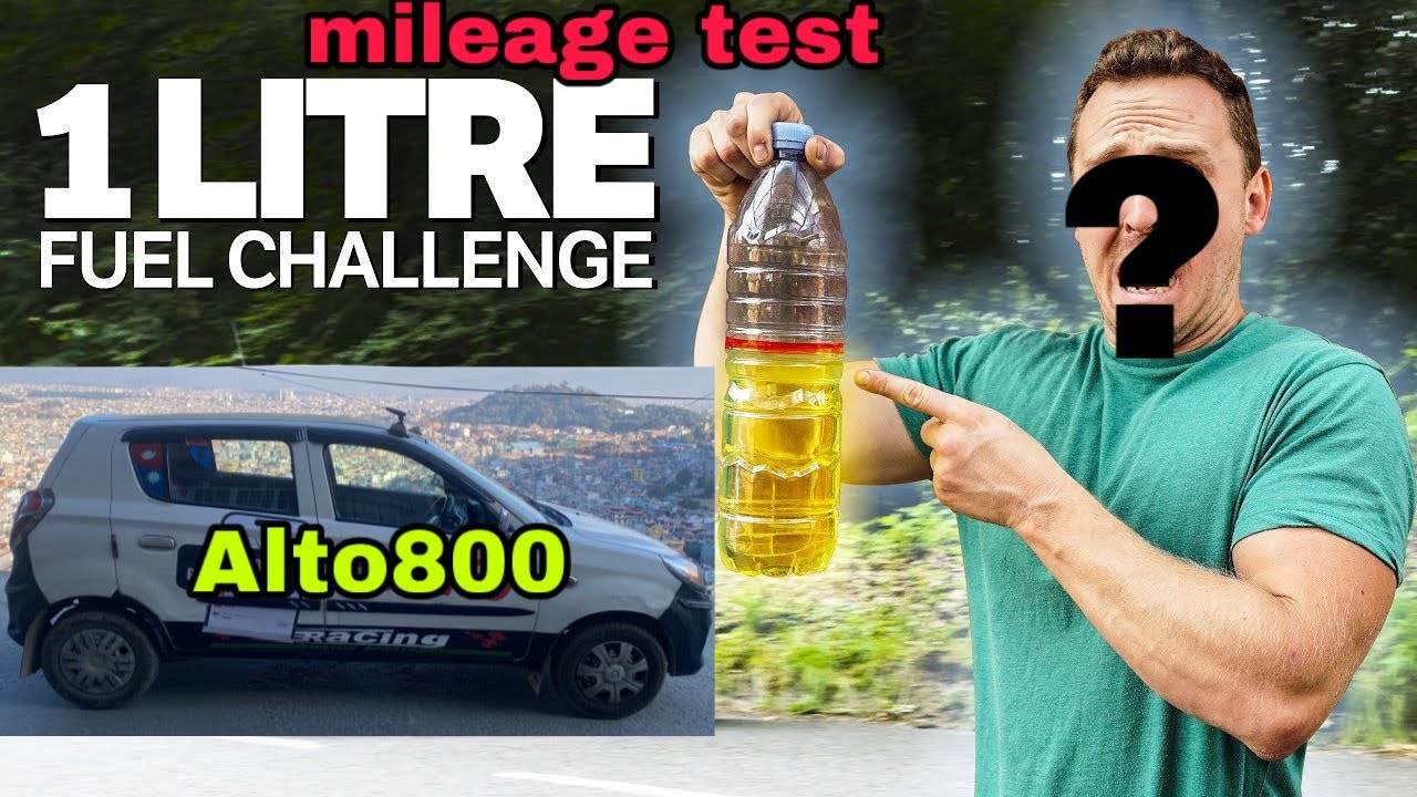 Alto 800 Mileage Test/ 1ltr = Km ?@NPJCBVLOG 