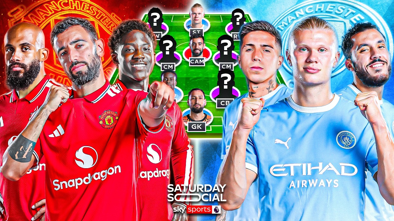 How many Man Utd players would get into Man City&rsquo;s XI?! 👀 | Saturday Social