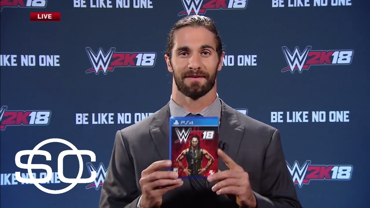 WWE Superstar Seth Rollins Reveals Cover Of WWE 2K18 | SportsCenter | ESPN