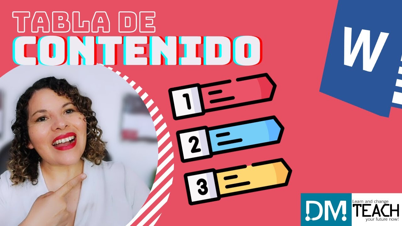 Como crear TABLA DE CONTENIDO (INDICE) en WORD 📑