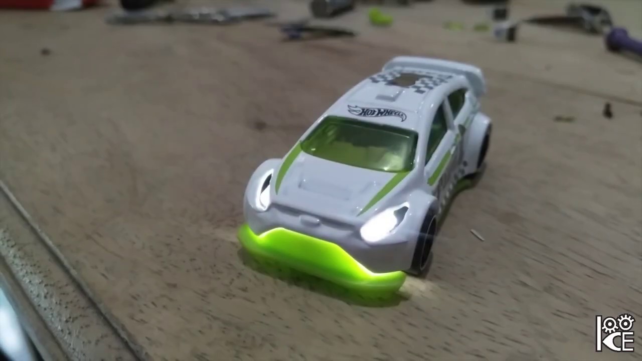Custom Lampu Hot Wheels 100% Nyala