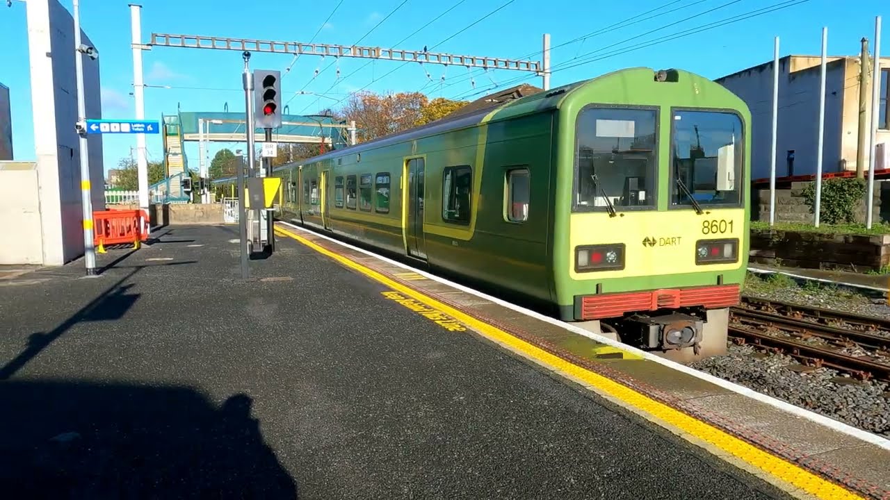 DART TRAIN's at BRAY STATION in IRELAND🇮🇪