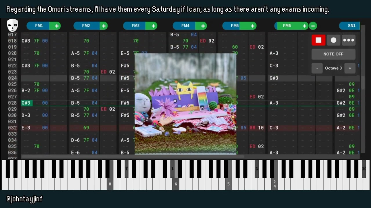 OMORI - Splintered Sweets In The Castle (YM2612 + SN76489 Arrangement)