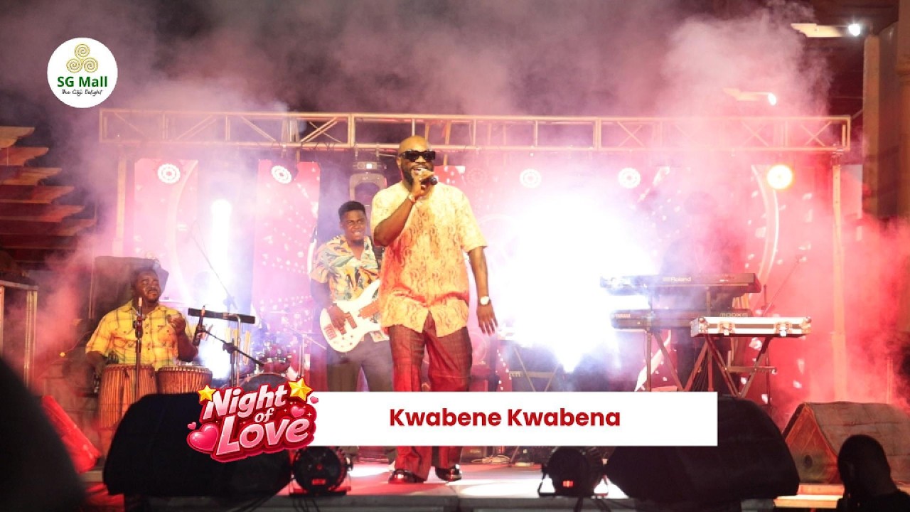Kwabena Kwabena Shut Down SG Mall | Night of Love 💕🎤