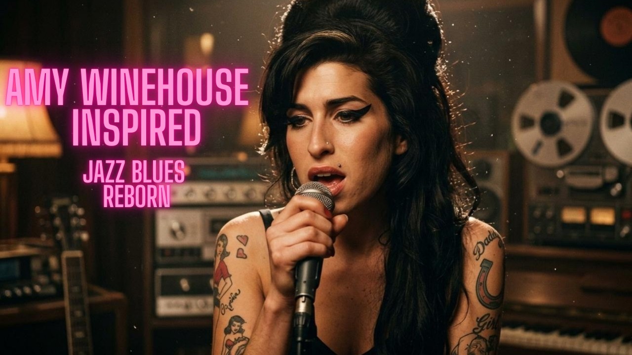 Amy Winehouse  Inspired Jazz & Blues Reborn I Midnight Soul Studio 🌹 Original Music by Neon Romance