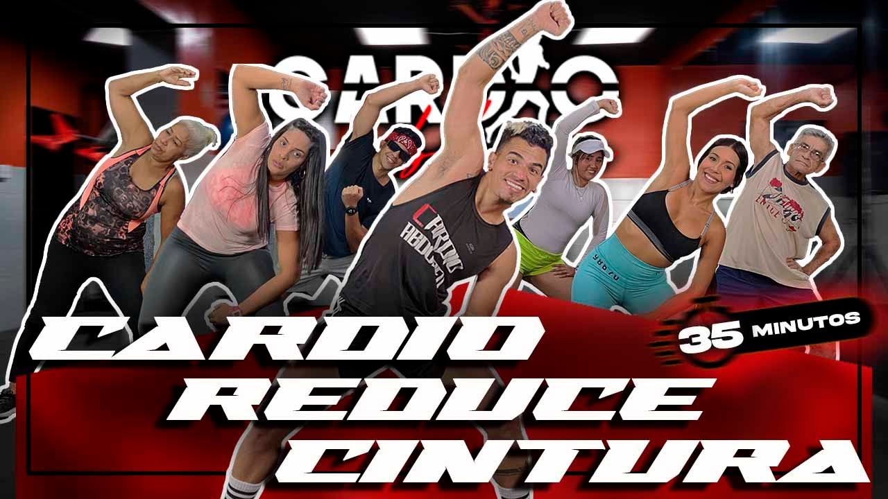 CARDIO para REDUCIR CINTURA y ELIMINAR ROLLITOS | 35 Minutos