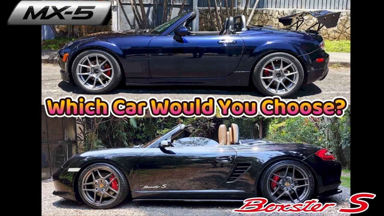 MX5 или Porsche Boxster?