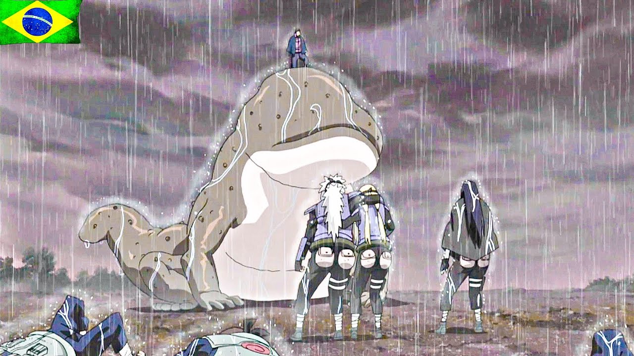 🇧🇷 História de Hanzo da Salamandra | Naruto Brazil