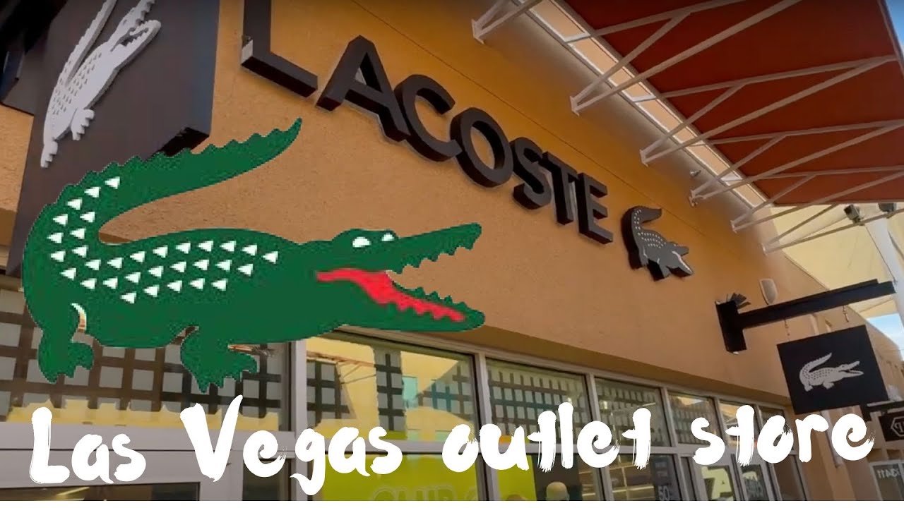 Lacoste for men at Las Vegas North Outlet #lacoste Las Vegas guide