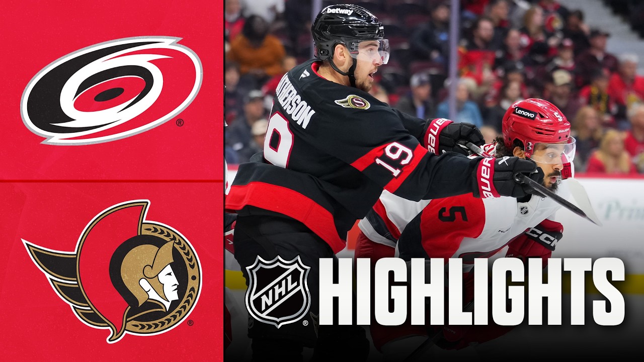 Hurricanes vs. Senators | NHL Highlights | April 05, 2026
