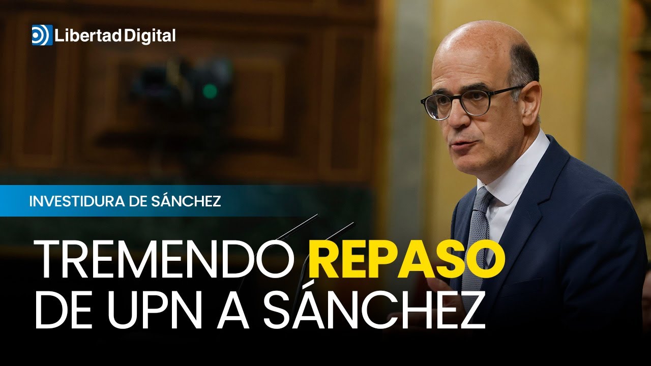 Tremendo repaso de UPN a Sánchez en el Congreso