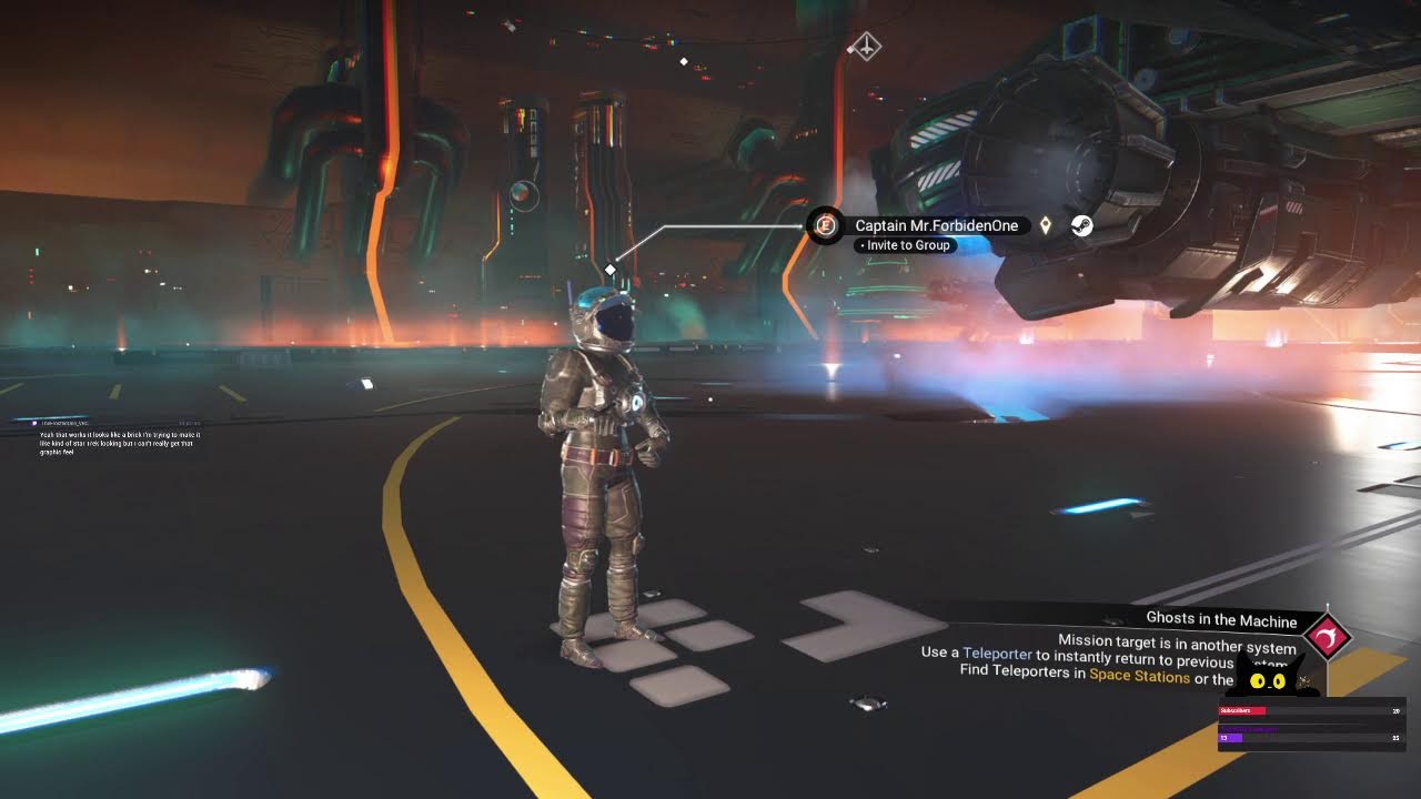 Exploring & making units with cake -short stream - No Mans Sky - Drops on