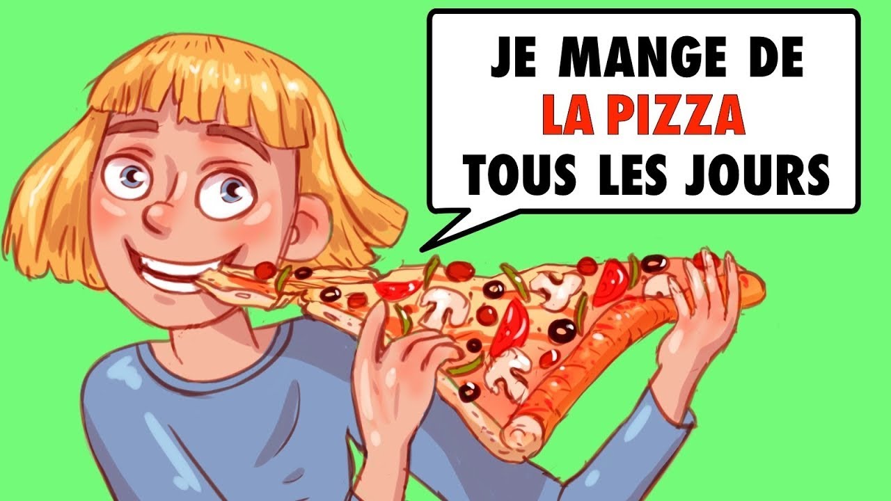 Je Mange De La Pizza Tous Les Jours Au Petit Déjeuner, Au Déjeuner Et Au Dîner