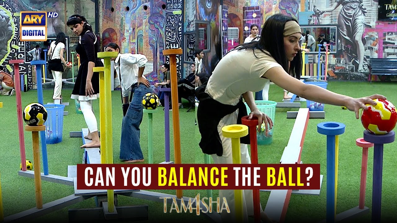 The Ultimate Ball Balance Challenge! Tamasha Season 4 | ARY Digital