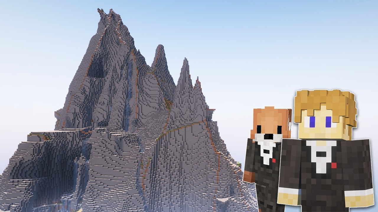 We Placed 100,000 BLOCKS for this Mountain! | Arcadia SMP | Ep.12