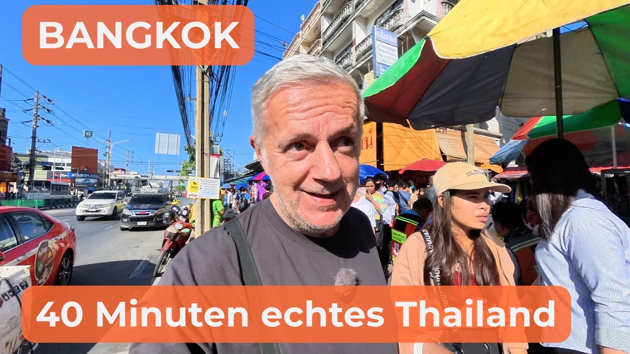 Bangkok: Zwei Märkte an einem Ort – 40 Minuten echtes Thailand
