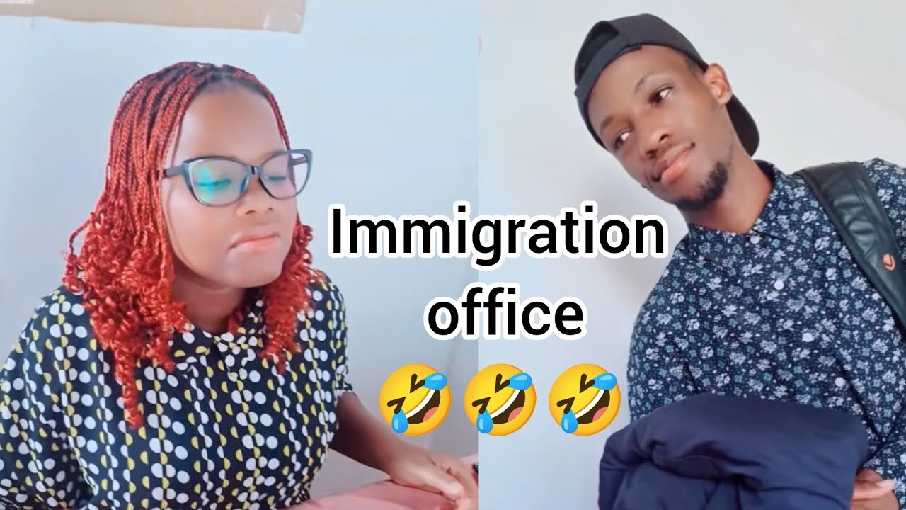 When your herero Ex works at Immigration 😅 ( ft Penoo ) Voice Over (Tjivikara) otjiherero Comedy